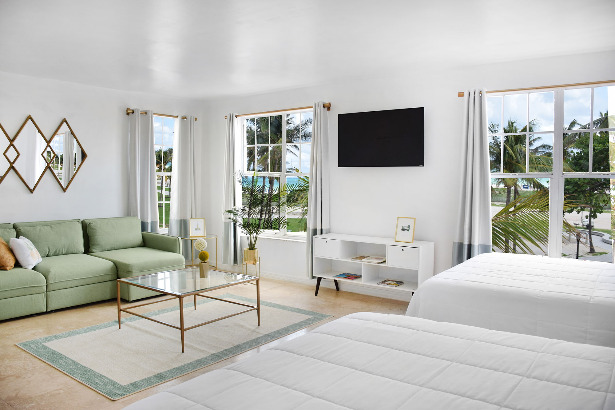 Suite at Beack Park Hotel on Ocean Drive Miami Beach